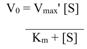 Michaelis-Menten方程