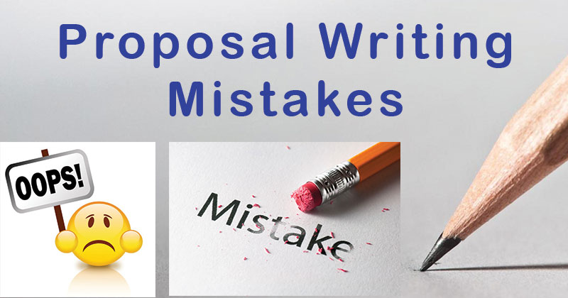 提案写作中常见的错误