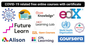 Covid-19相关的免费在线课程，提供免费证书
