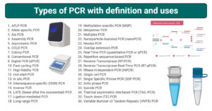 PCR(聚合酶链反应)的类型-定义和用途