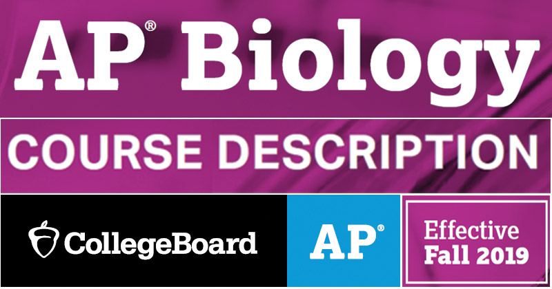 AP生物学课程描述/课程2019年