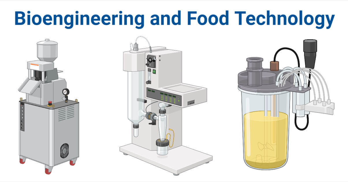 生物工程，生物反应器和食品技术“，